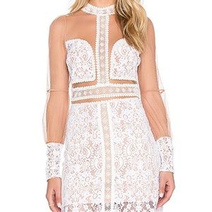 For Love and Lemons Lace and Tule Dress